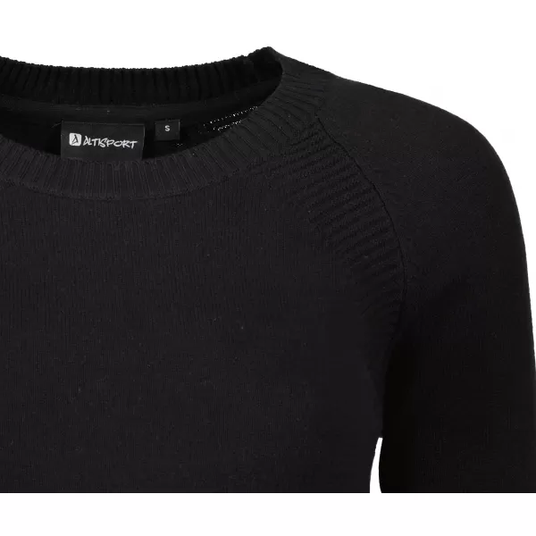 Pulover de dama ALTISPORT ERLEA LPLS084 NEGRU 