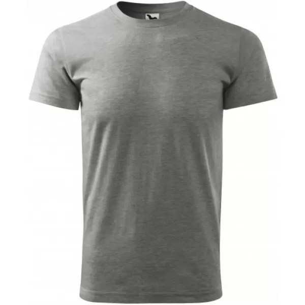  Tricou pentru bărbați MALFINI HEAVY NEW 137 EVIDENȚIERI GRI ÎNCHIS 