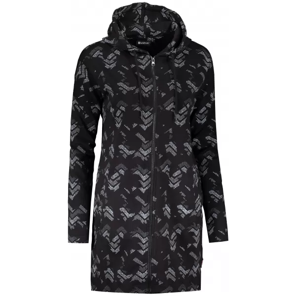  Hanorac prelungit dama ALTISPORT OCHIENA LSWS296 NEGRU 