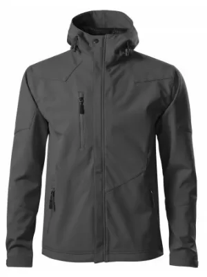 Jachetă softshell pentru bărbați MALFINI NANO 531 GRI OȚEL