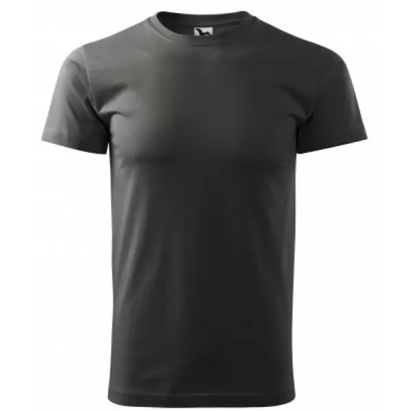  Tricou pentru bărbați MALFINI BASIC 129 ARDEZIE ÎNTUNECATĂ 