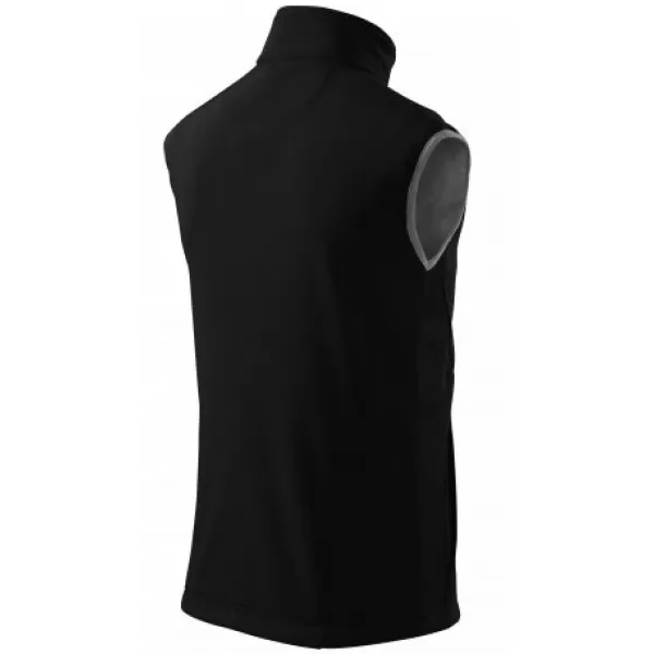  Vestă softshell pentru bărbați MALFINI VISION 517 NEGRU 