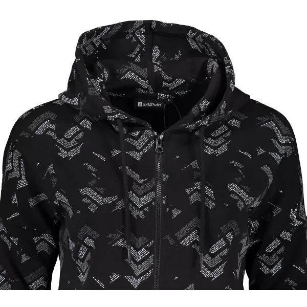  Hanorac prelungit dama ALTISPORT OCHIENA LSWS296 NEGRU 