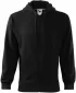 Hanorac pentru bărbați MALFINI TRENDY ZIPPER 410 NEGRU