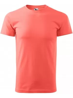Tricou pentru bărbați MALFINI HEAVY NEW 137 CORAL