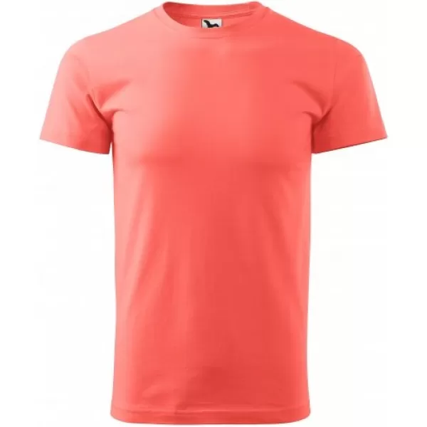  Tricou pentru bărbați MALFINI HEAVY NEW 137 CORAL 