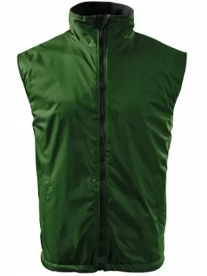 Vesta pentru bărbați MALFINI BODY WARMER 509 VERDE STICLA