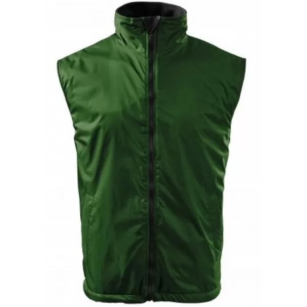  Vesta pentru bărbați MALFINI BODY WARMER 509 VERDE STICLA 