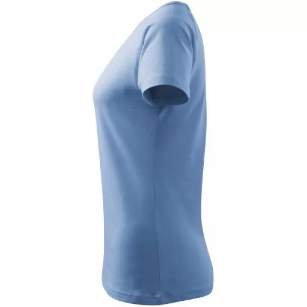  Tricou de damă MALFINI DREAM 128 ALBASTRU CERUL 