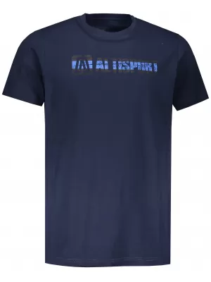 Tricou pentru bărbați ALTISPORT BABER MTSS606 ALBASTRU INCHIS