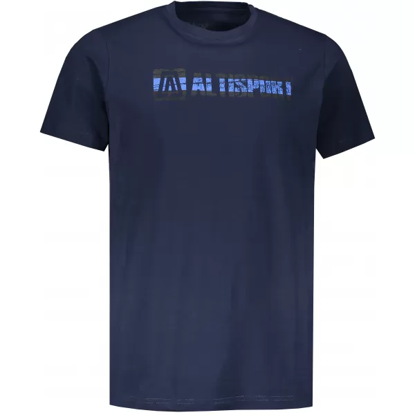  Tricou pentru bărbați ALTISPORT BABER MTSS606 ALBASTRU INCHIS 