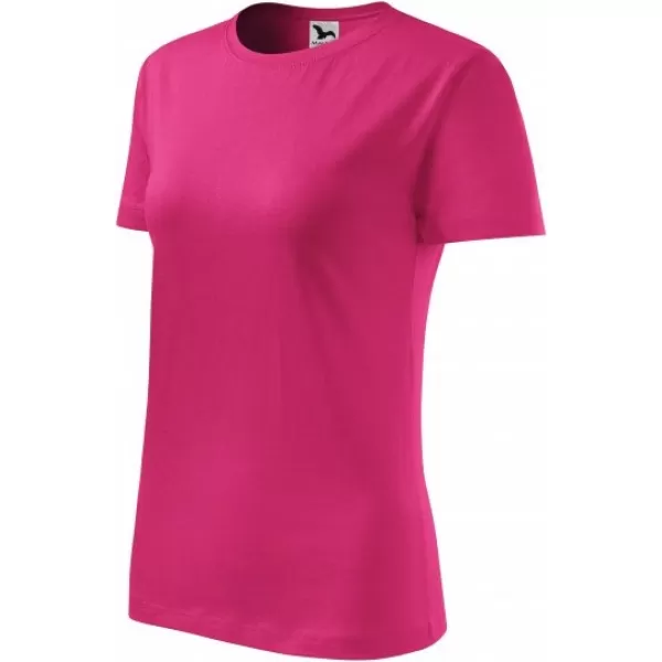  Tricou pentru femei MALFINI CLASSIC NEW 133 MAGENTA 