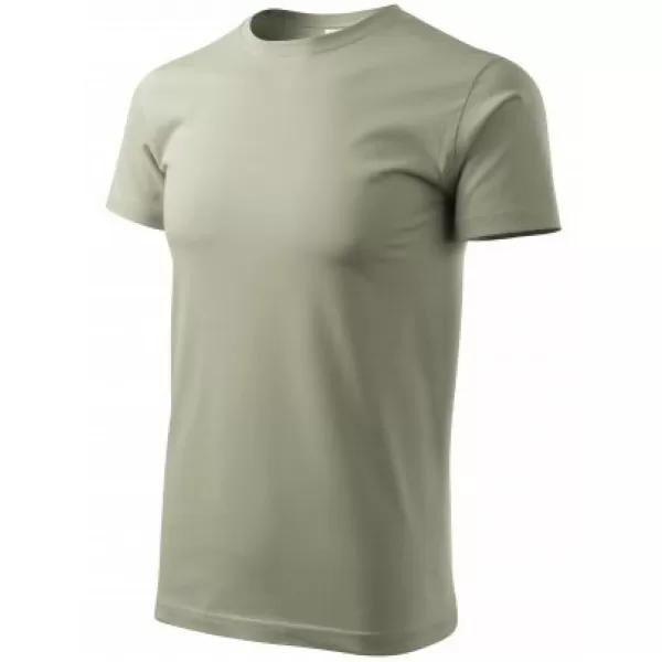  Tricou pentru bărbați MALFINI BASIC 129 KAKI DESCHIS 