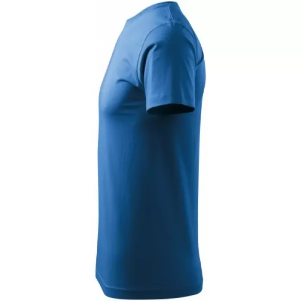  Tricou pentru bărbați MALFINI HEAVY NEW 137 ALBASTRU AZURIU 