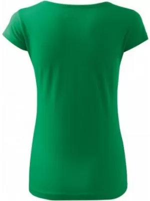 Tricou pentru femei MALFINI PURE 122 VERDE MEDIU