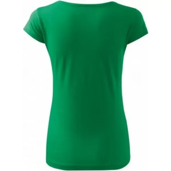  Tricou pentru femei MALFINI PURE 122 VERDE MEDIU 