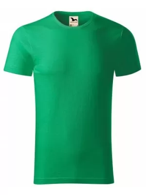 Tricou pentru bărbați MALFINI NATIVE 173 VERDE MEDIU