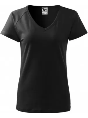 Tricou pentru femei MALFINI DREAM 128 NEGRU