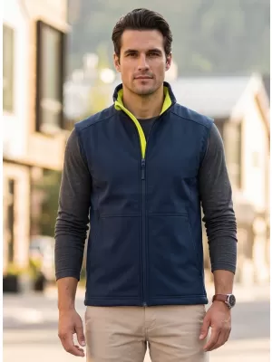 Vestă softshell pentru bărbați MALFINI VISION 517 ALBASTRU MARIN