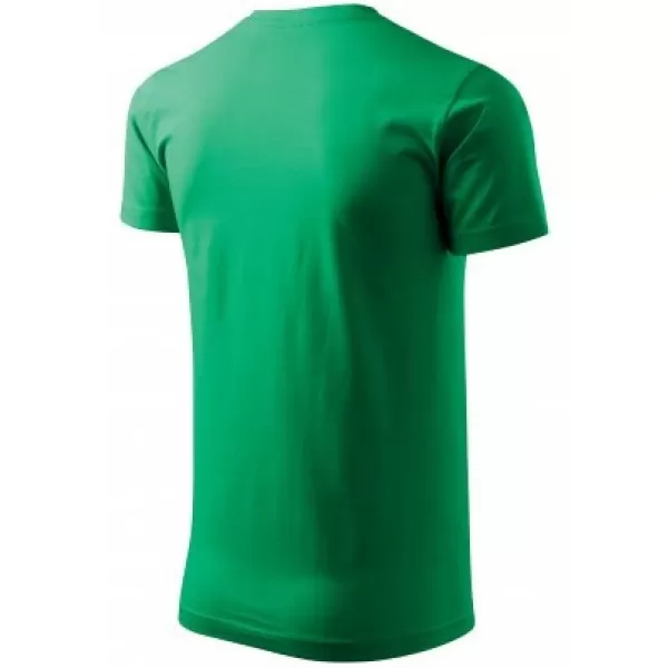  Tricou pentru bărbați MALFINI BASIC 129 VERDE MEDIU 