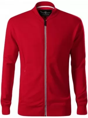 Hanorac pentru bărbați MALFINI PREMIUM BOMBER 453 FORMULA ROSIE