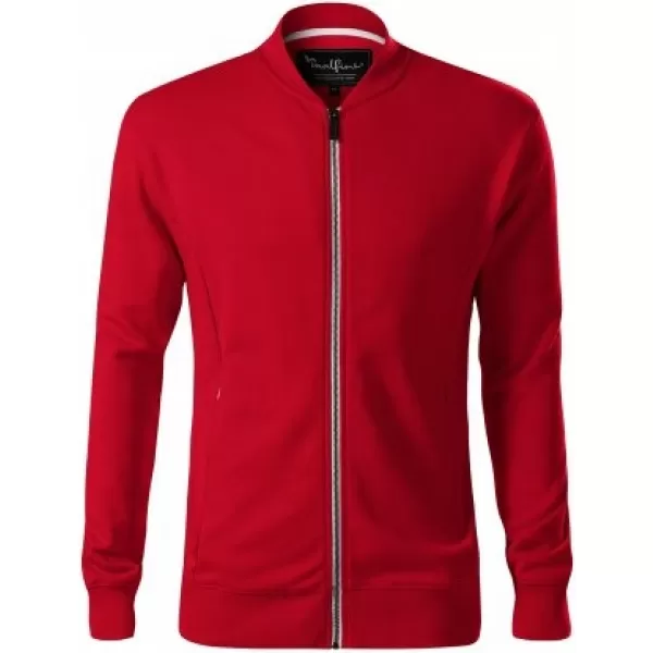  Hanorac pentru bărbați MALFINI PREMIUM BOMBER 453 FORMULA ROSIE 