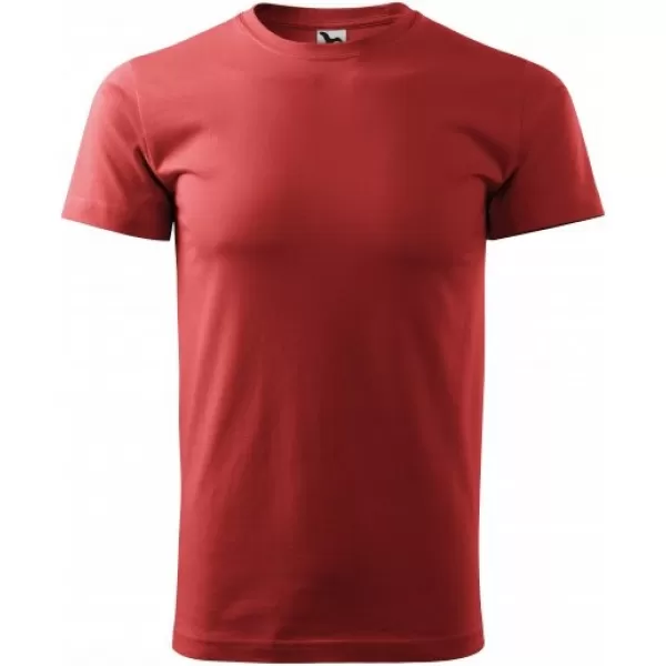  Tricou pentru bărbați MALFINI HEAVY NEW 137 CLARET 