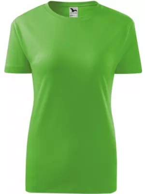 Tricou de damă MALFINI CLASSIC NEW 133 VERDE MĂR
