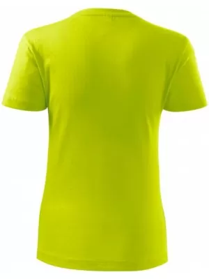 Tricou pentru femei MALFINI CLASSIC NEW 133 LĂMÂIE VERDE