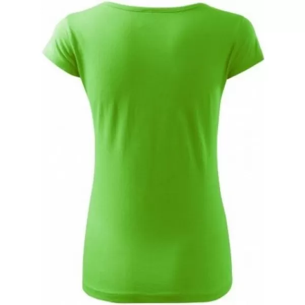  Tricou pentru femei MALFINI PURE 122 VERDE MĂR 