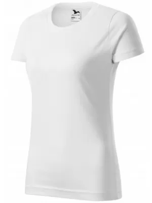 Tricou pentru femei MALFINI BASIC 134 ALB