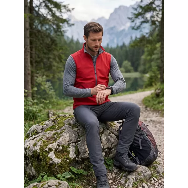  Vestă softshell pentru bărbați MALFINI VISION 517 ROŞU 