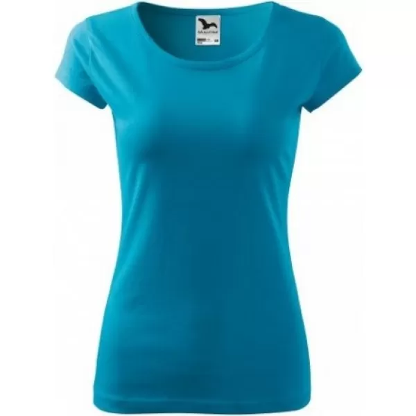  Tricou pentru femei MALFINI PURE 122 TURCOAZ 