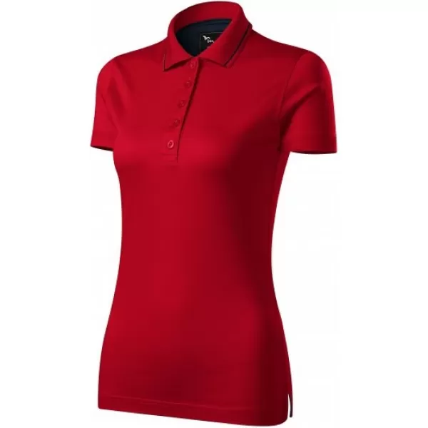  Tricou de damă cu guler MALFINI PREMIUM GRAND 269 FORMULA ROSIE 