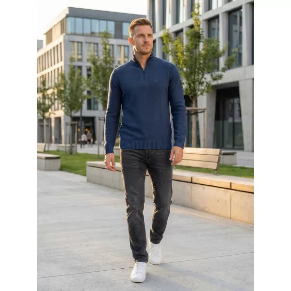  Pulover pentru bărbați ALTISPORT BASEK MPLS094 ALBASTRU INCHIS 