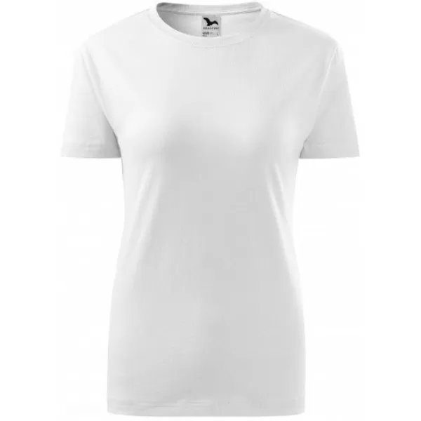  Tricou pentru femei MALFINI CLASSIC NEW 133 ALB 