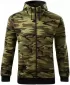 Hanorac pentru bărbați MALFINI CAMO ZIPPER C19 VERDE DE CAMUFLAJ