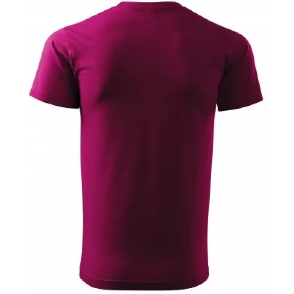  Tricou pentru bărbați MALFINI BASIC 129 ROȘU FUCSIA 