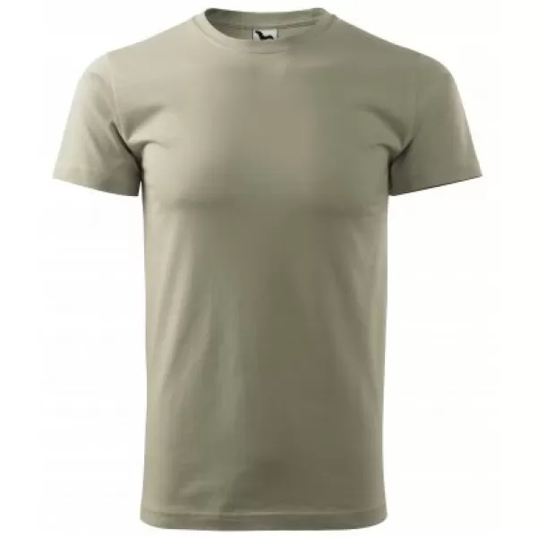  Tricou pentru bărbați MALFINI BASIC 129 KAKI DESCHIS 