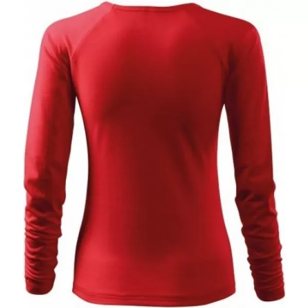  Tricou de damă cu mâneci lungi MALFINI ELEGANCE 127 ROŞU 