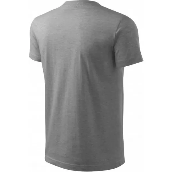  Tricou pentru bărbați MALFINI CLASSIC NEW 132 EVIDENȚIERI GRI ÎNCHIS 