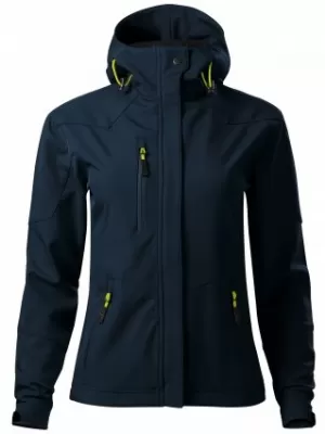 Jachetă softshell pentru femei MALFINI NANO 532 ALBASTRU MARIN