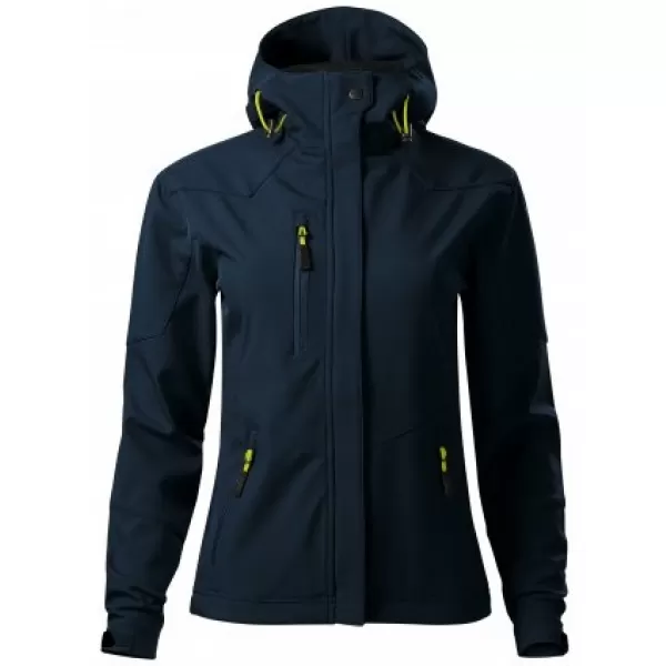  Jachetă softshell pentru femei MALFINI NANO 532 ALBASTRU MARIN 