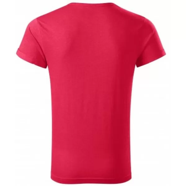  Tricou pentru bărbați MALFINI FUSION 163 EVIDENȚIERE ROȘIE 
