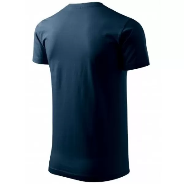  Tricou pentru bărbați MALFINI BASIC 129 ALBASTRU MARIN 