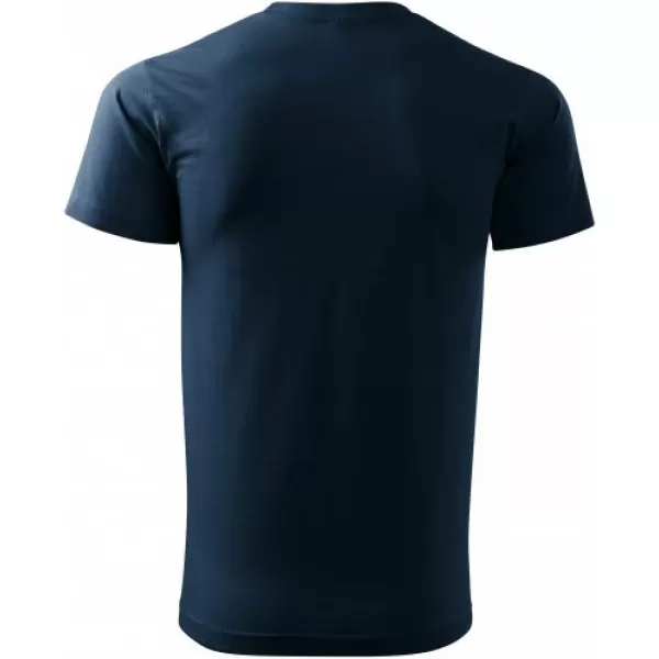  Tricou pentru bărbați MALFINI HEAVY NEW 137 ALBASTRU MARIN 