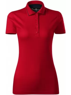 Tricou de damă cu guler MALFINI PREMIUM GRAND 269 FORMULA ROSIE