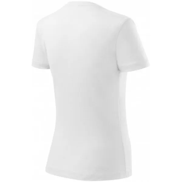  Tricou pentru femei MALFINI CLASSIC NEW 133 ALB 