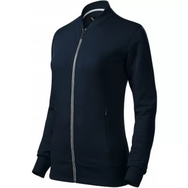  Hanorac de dama MALFINI PREMIUM BOMBER 454 ALBASTRU MARIN 