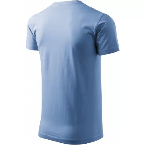  Tricou pentru bărbați MALFINI HEAVY NEW 137 ALBASTRU CERUL 